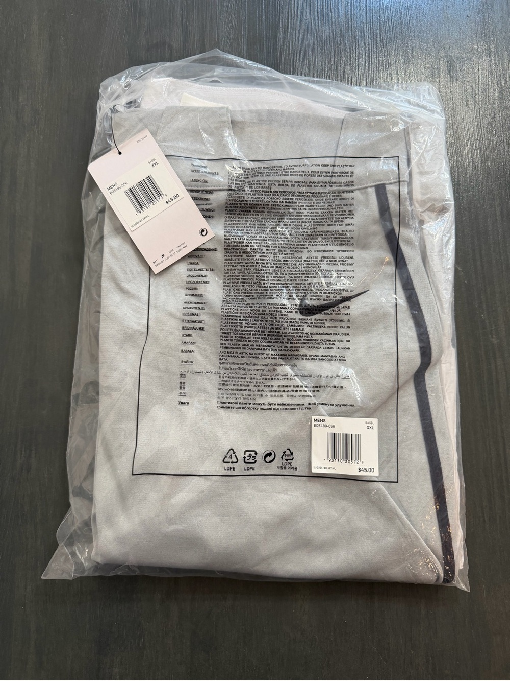 Nike Baseball Dri-FIT Pants NWT Men’s XXL Gray - Picture 4 of 4